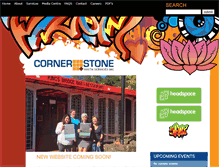 Tablet Screenshot of cornerstoneyouthservices.com.au